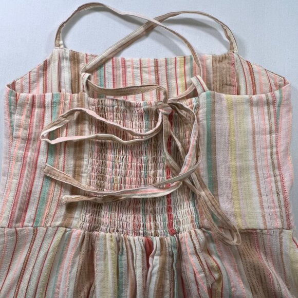 Ace & Jig Kennedy Striped Midi Dress in Ray Size Medium - Picture 9 of 11